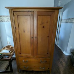 Wood armoire