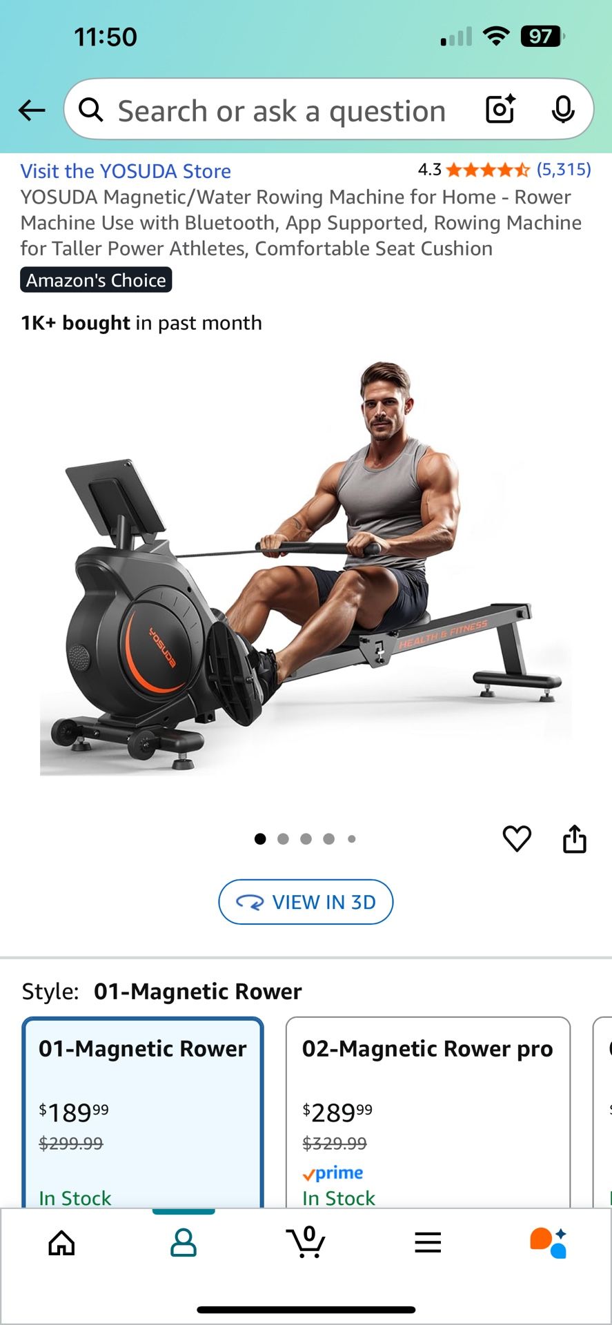 Magnetic Rower