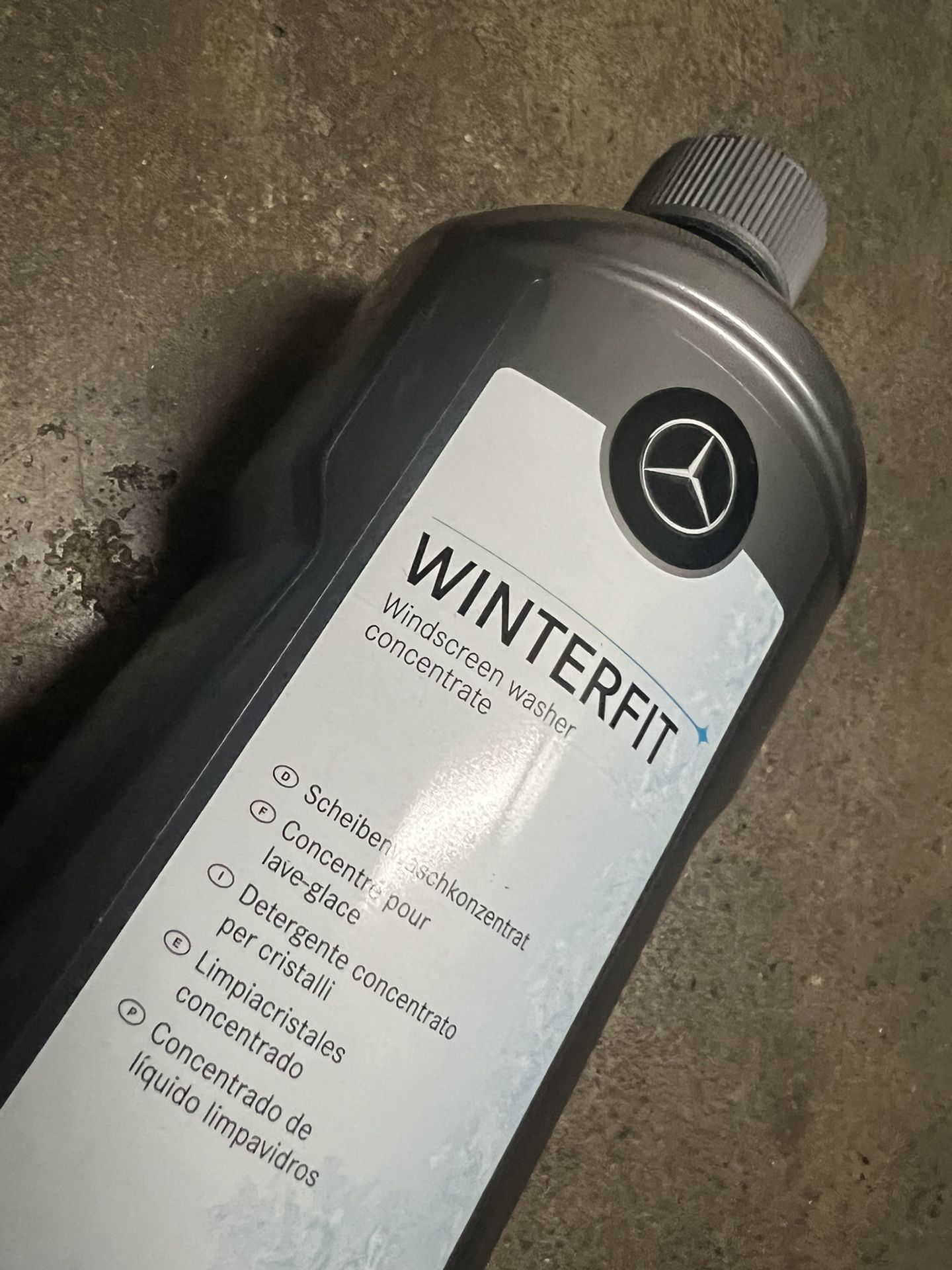 Genuine OEM Mercedes Benz Winter Fit WindShield Washer Fluid Concentrate 1  Li