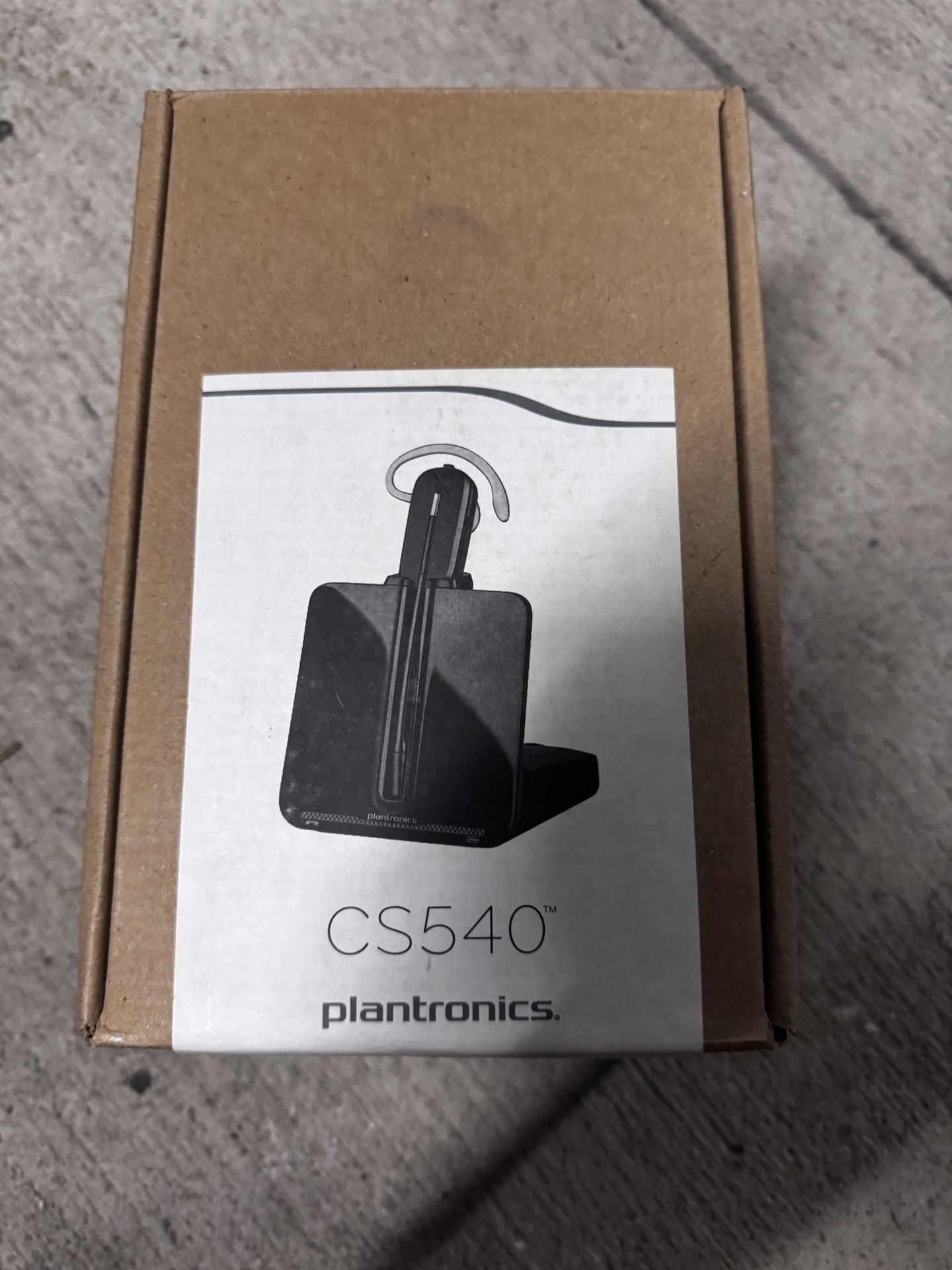 PlantronicsCS540 Convertible Wireless Headset - Black