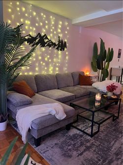 Large Gray Sectional Couch – $400 OBO