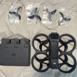 Avata 2 (Drone Only) + Hub + 3 Batteries + Motion 3