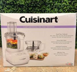 Cuisinart 9 cup continuous feed food processor
