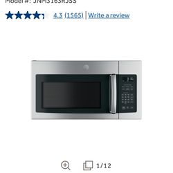 General Electric Microwave NEW 