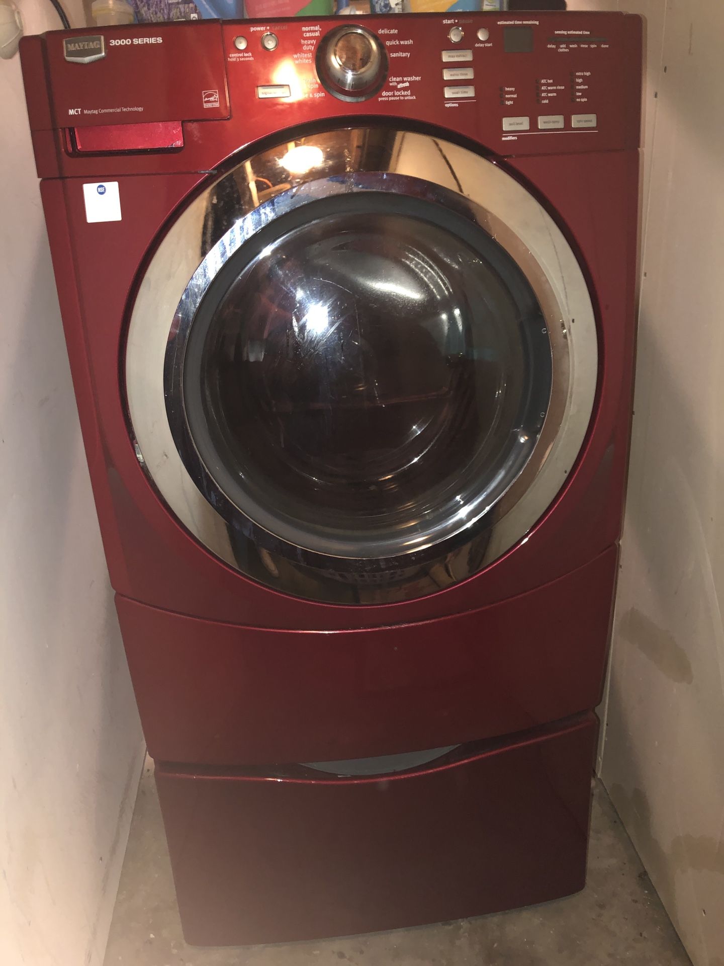 Maytag Front Load Washer &Dryer