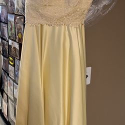 Yellow Prom Dress