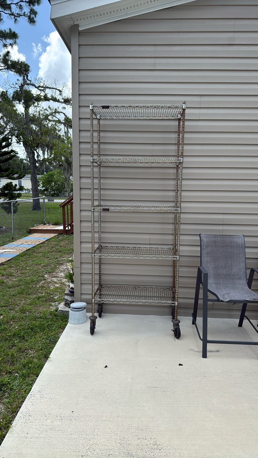 Restaurant Grade Metal Rack