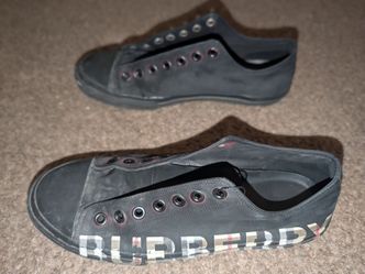 Burberry Low-Top Canvas Sneakers size us 11