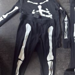 Halloween Skeleton Kids Costume Pj’s