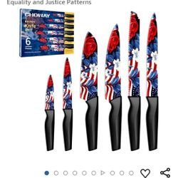NEW 6 PIECE KITCHEN KNIFE SET