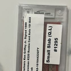Graded Autograph Cards 