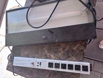 Light and power saving outlet