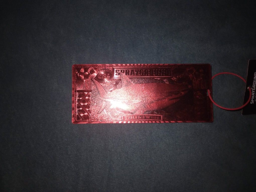 Spray ground Tag