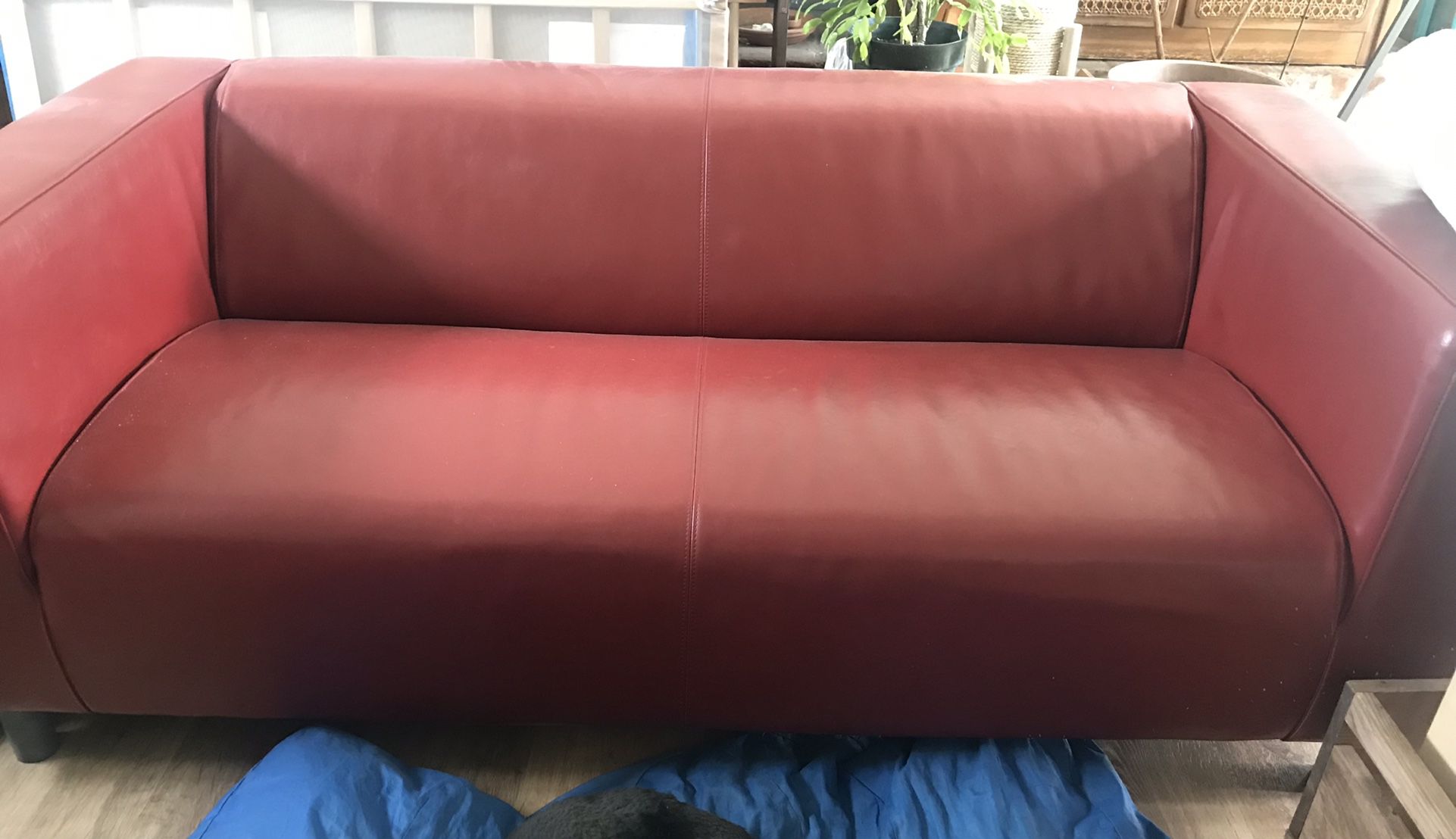 IKEA Klippan Leather Couch