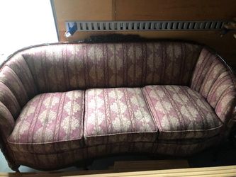 Antique sofa and chair