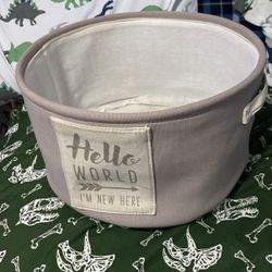 Baby Cloth Bin