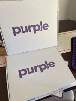 New Purple Royal Seat Cushion Genuine Purple Royal Seat Cushion - Seat Cushion for The Car Or Office Chair  $40