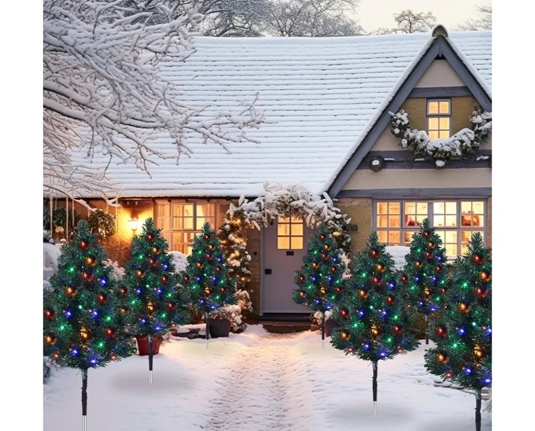 Garden Tree Christmas Light Solar