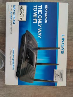 Linksys wireless router