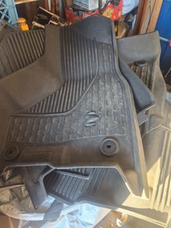 Floor matts for a dodge ram 2500