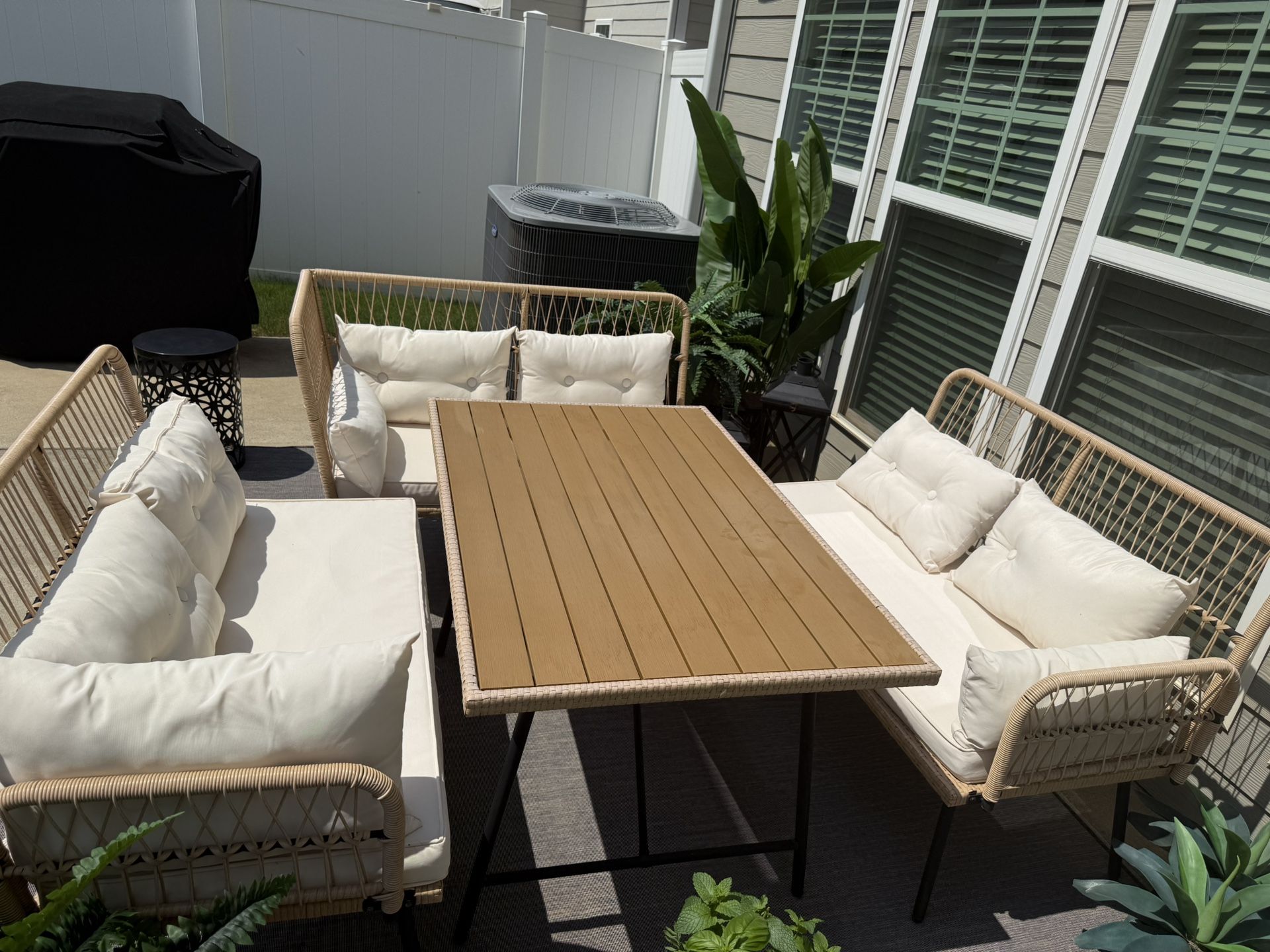 Bright Patio Furniture Set For Sale