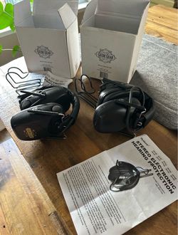 Hyskore Stereo Electronic Hearing Protection-$20 each