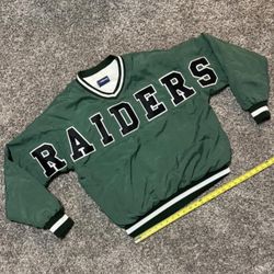 Vintage Raiders Windbreaker Pullover 