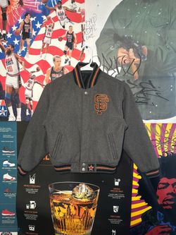 Sf Giants Kids Small JH Design Reversible jacket RARE