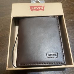 Brown Levi's Leather Wallet