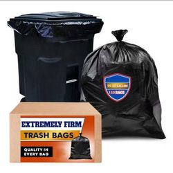 (NEW) 55-60 Gallon Heavy Duty Trash Bags 25PK 