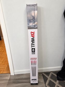 ZipWall 10 Dust Barrier System 4-Pack Adjustable Poles – New in Box