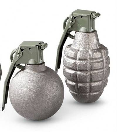 WW2 Style Inert M228 Practice Dummy Grenades Halloween Costume Rambo Cosplay Military WW1 roll play LARP War