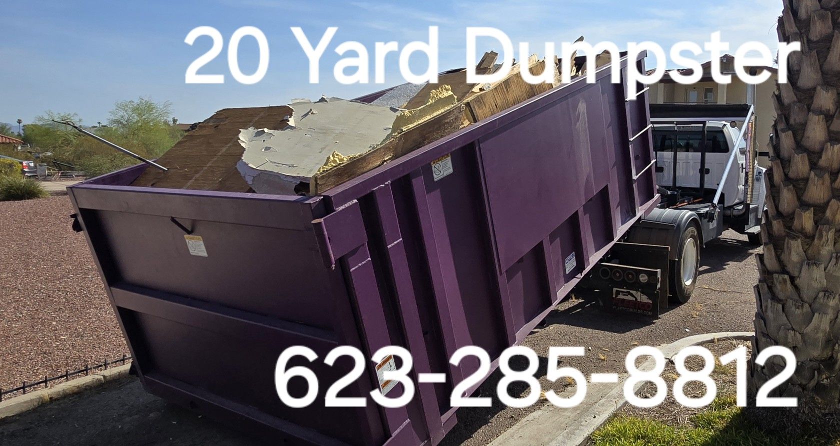 20 Yard Roll-off Dumpster