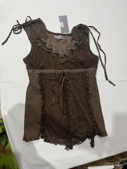 Pretty Angel Brown women Top XL