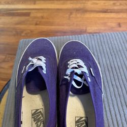 Purple authentic vans