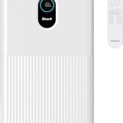 Shark HE601 Air Purifier 6 True HEPA Cleans up to 1200 Sq. Ft., Captures 99.98% of Particles, dust, allergens, Smoke, 0.1–0.2 microns, Advanced Odor L