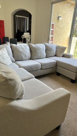 Sectional Couch  w/Cushions