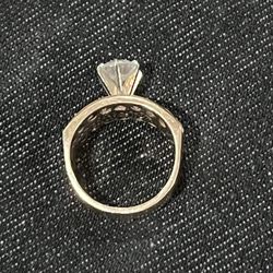 14k Gold Ring Diomond 