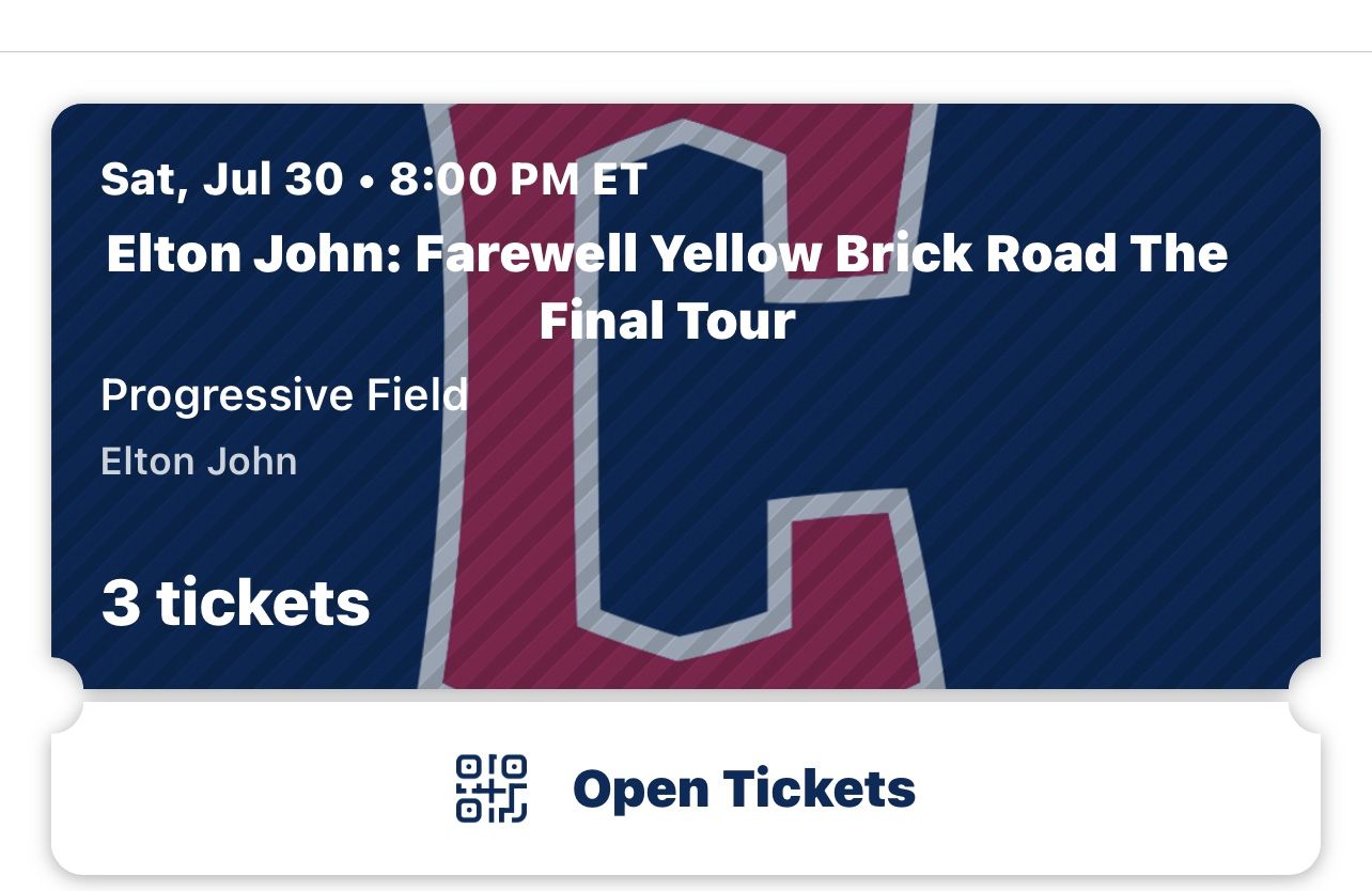 Elton John Tickets