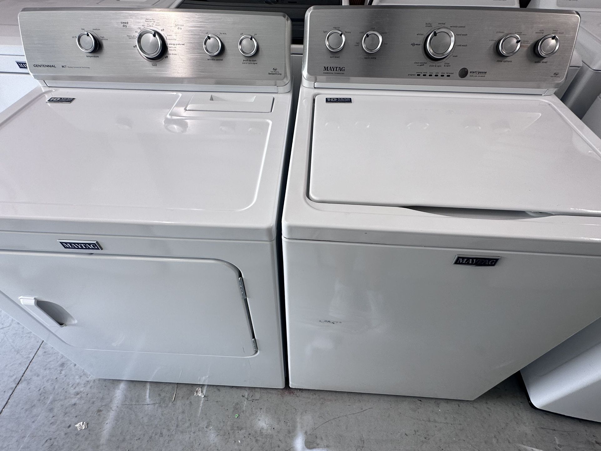 Maytag Large Washer And Dryer / Delivery