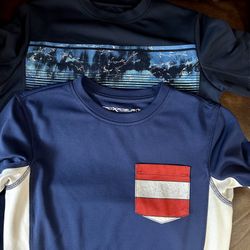 ZeroXposure swim shirts Size 10-12 NWOT 