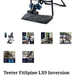 Teeter Invertion Table With Heater