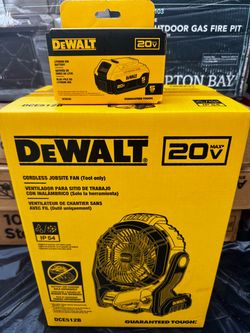 DeWalt 20V Cordless Jobsite Fan with 5Ah Battery