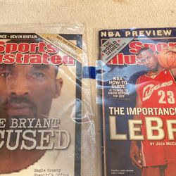 7 Magazines of Famous Athletes 