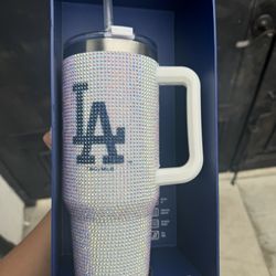 Bling Dodgers Tumbler