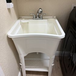 Sink With Faucet