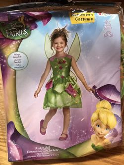 Tinker Bell Disney Fairies Large 10-12
