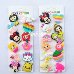 DISNEY MIX CROC CHARMS SHOE ACCESSORIES 12pc