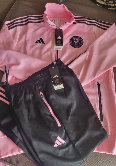 Adidas Mens 2023 Inter Miami Tracksuits Futbol ⚽ Messi Size Small