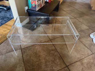Clear Acrylic Table